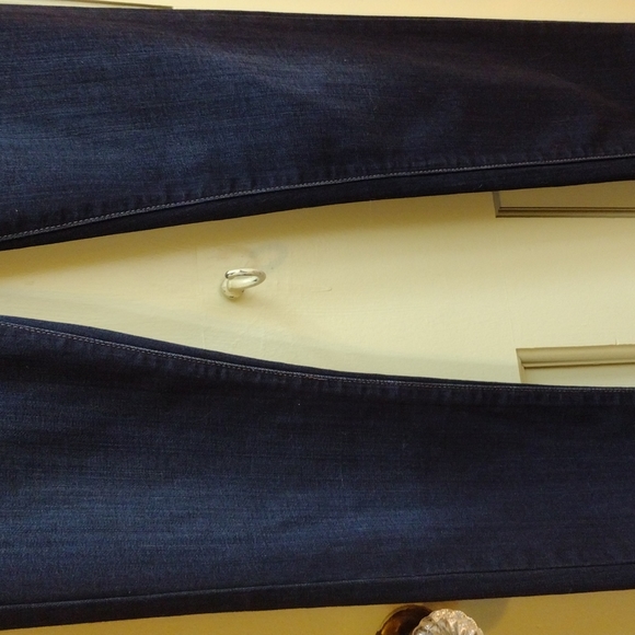 Women's Paige Skyline Skinny size 26 denim clean dark wash - Picture 9 of 13